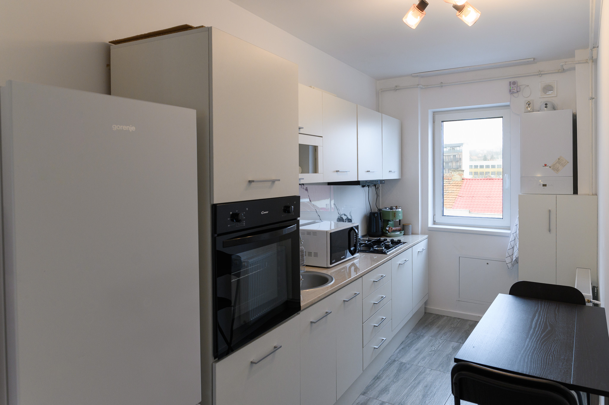 Kitchen with appliances
